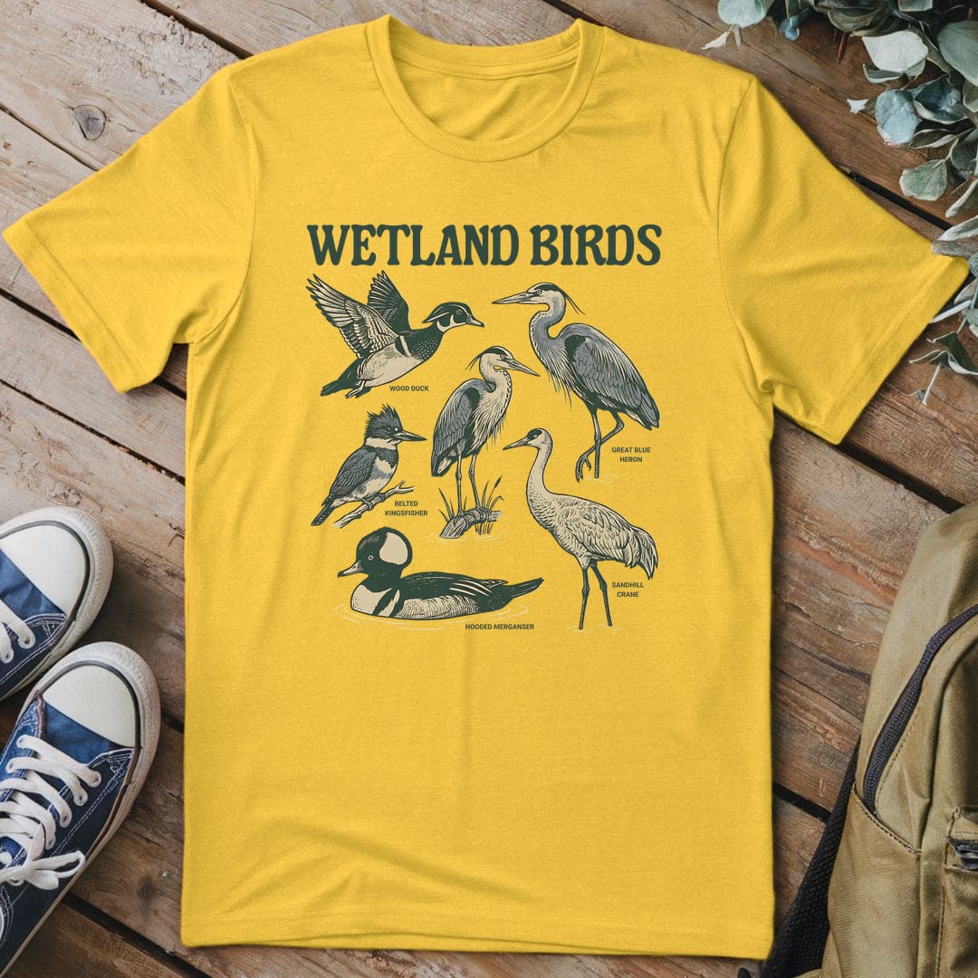 T-Shirt Daisy / S Wetland Birds T-Shirt