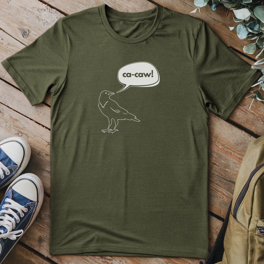 T-Shirt Military Green / S Crow Call T-Shirt