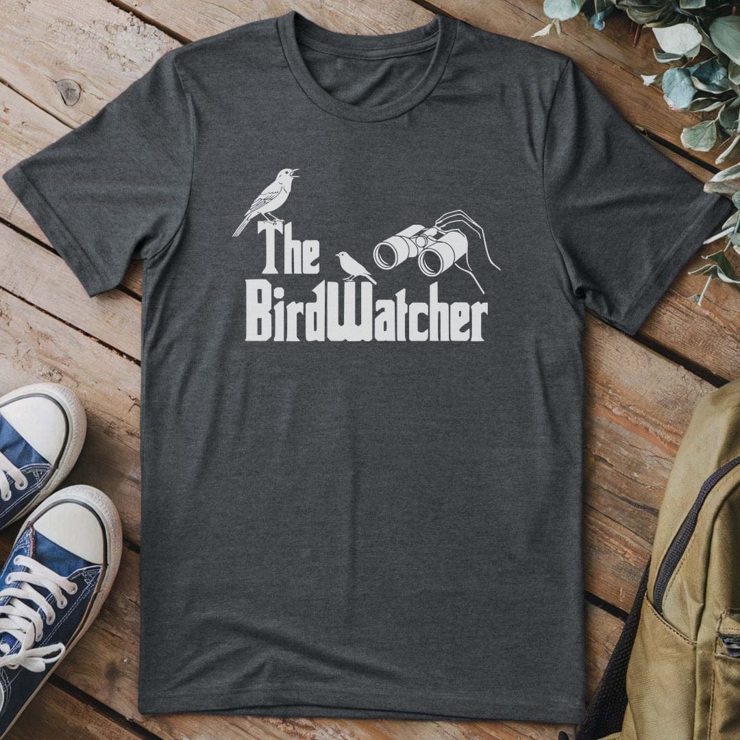 T-Shirt Dark Heather / S The Bird WATCHER 2 T-Shirt