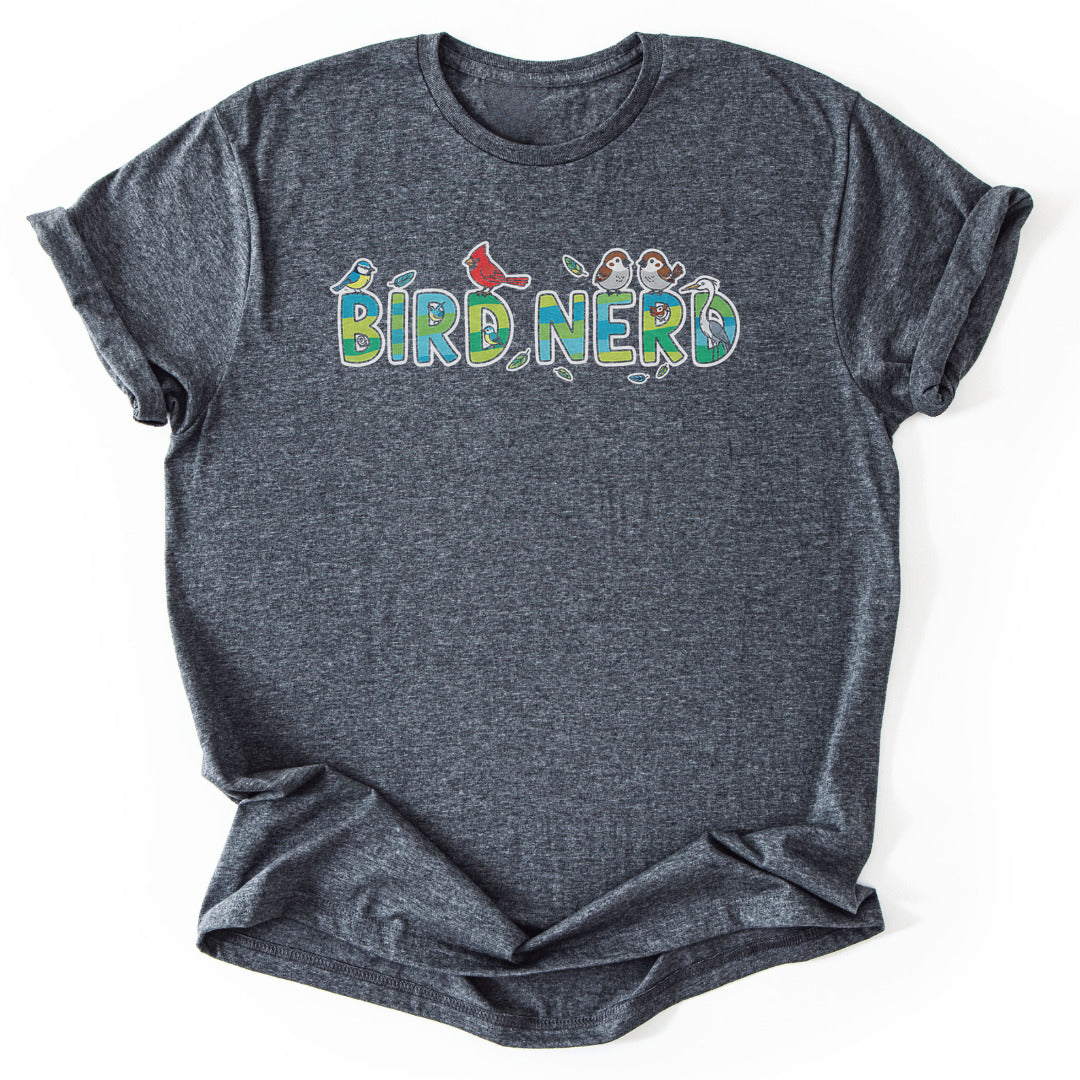 T-Shirt Dark Heather / S Feathered Friends Unite