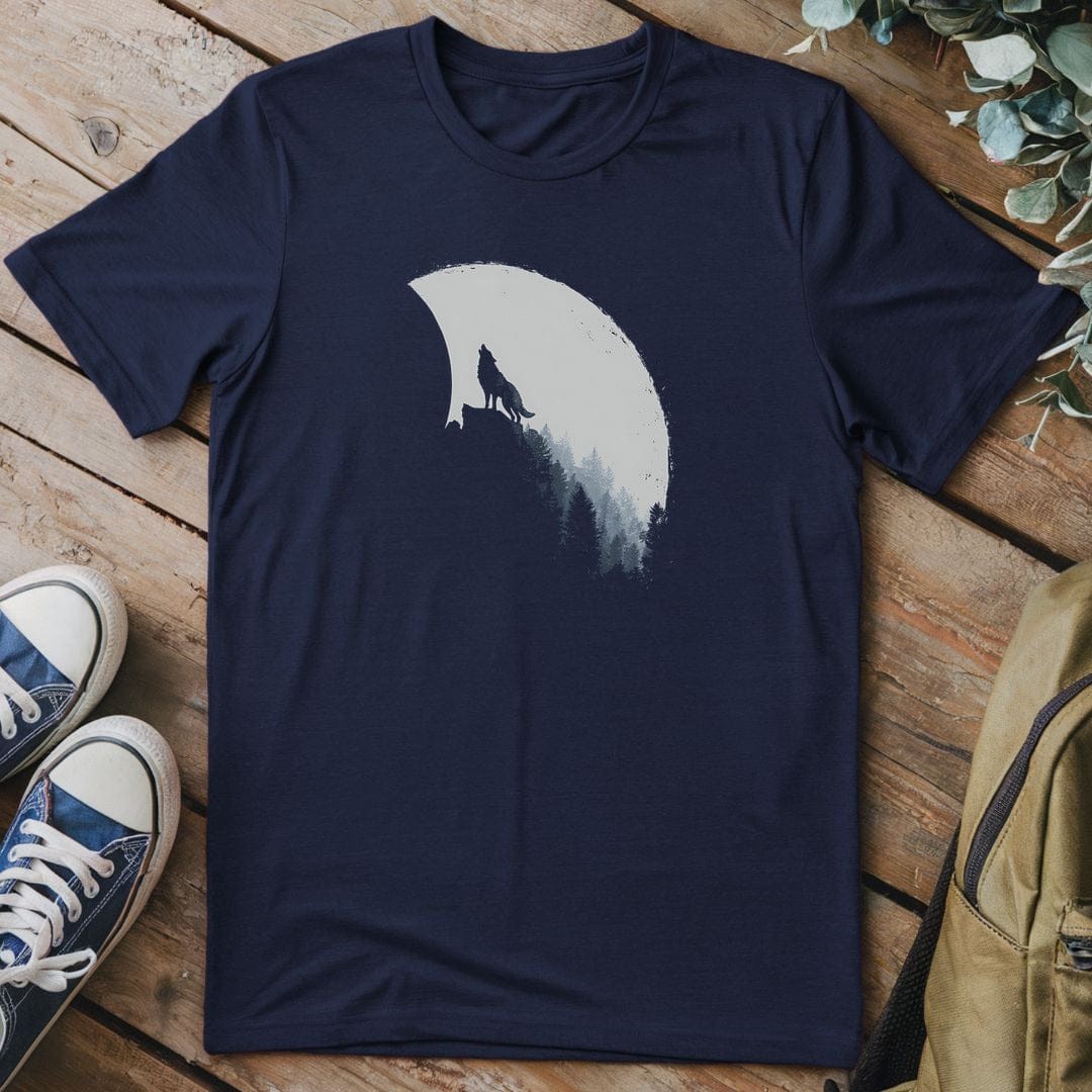T-Shirt Navy / S Moonlit Howl
