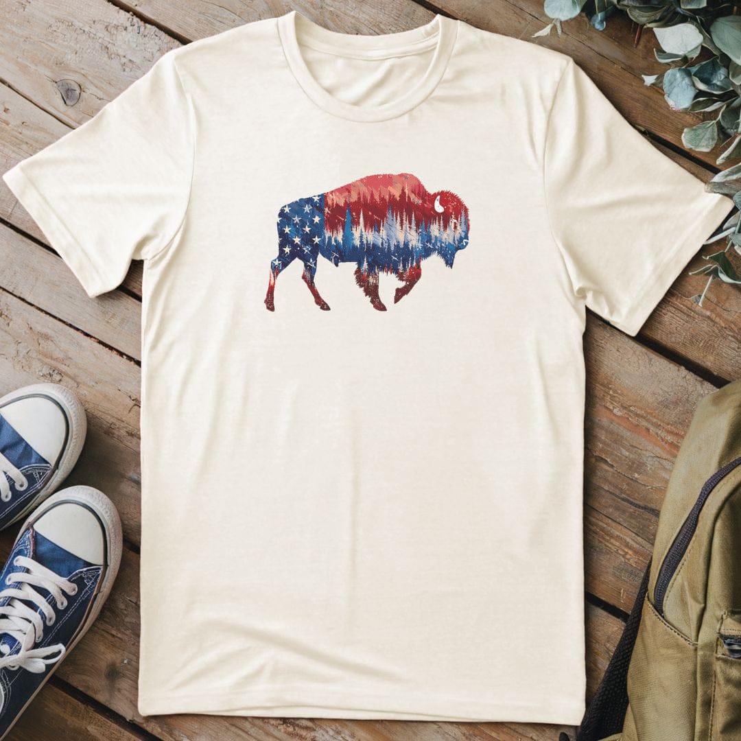 T-Shirt Natural / S Buffalo Patriot Dream
