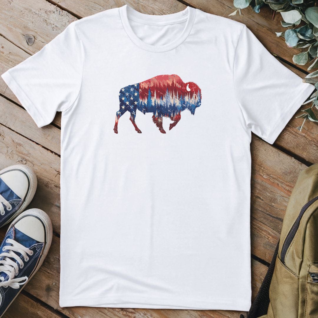 T-Shirt White / S Buffalo Patriot Dream