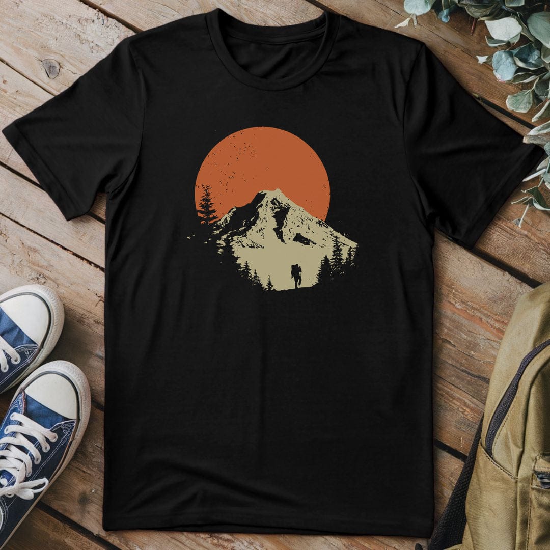 T-Shirt Black / S Sunset Ascent