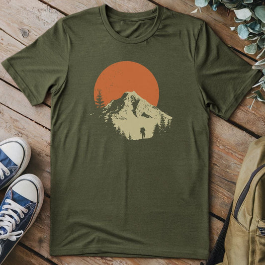 T-Shirt Military Green / S Sunset Ascent