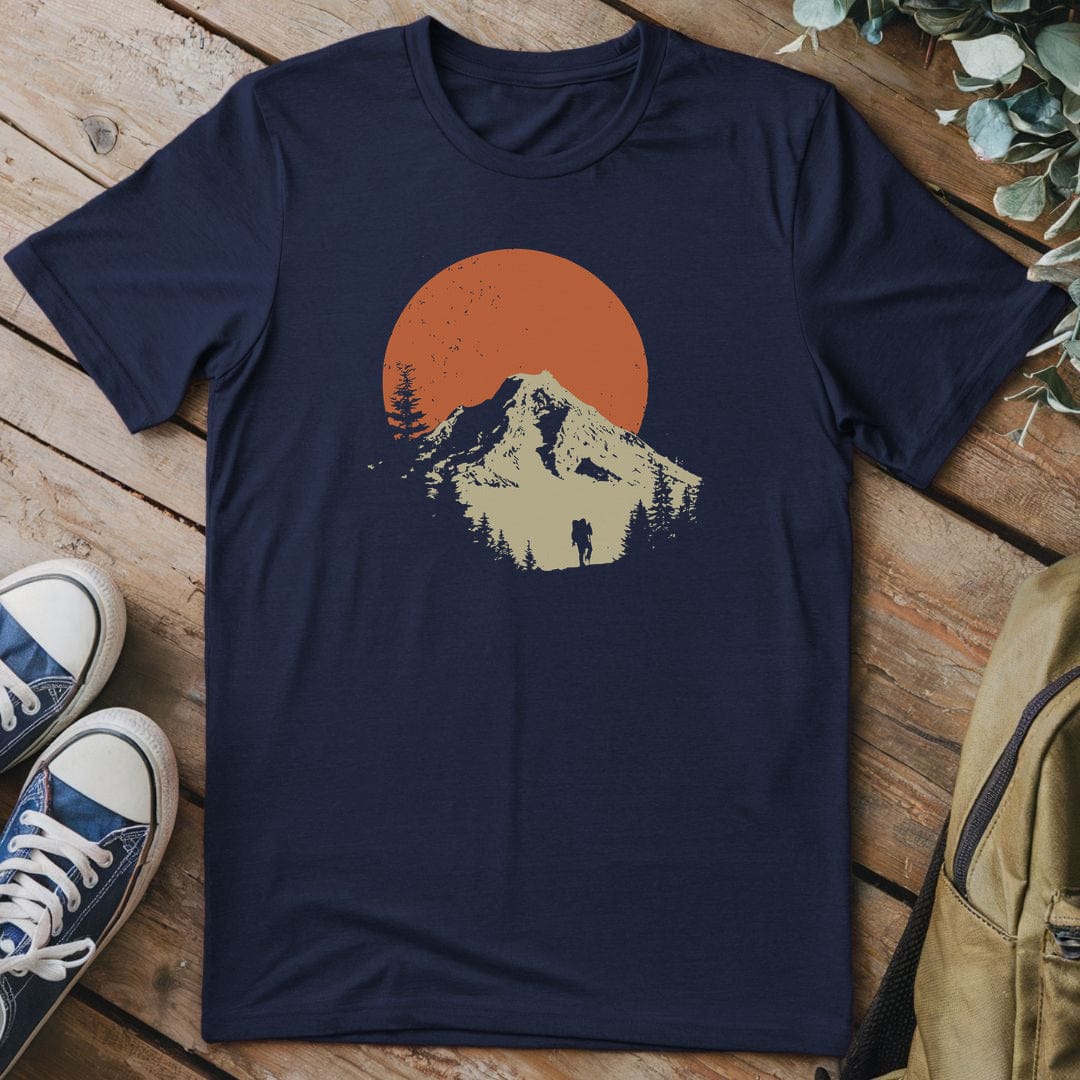 T-Shirt Navy / S Sunset Ascent