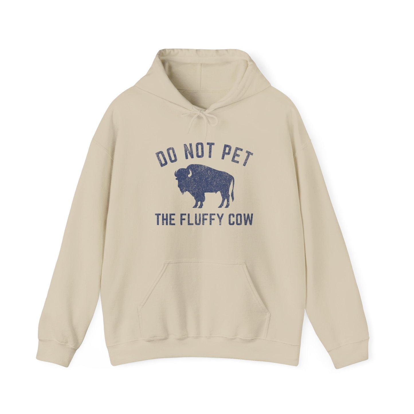 Hoodie Sand / S Fluffy Cow Hoodie