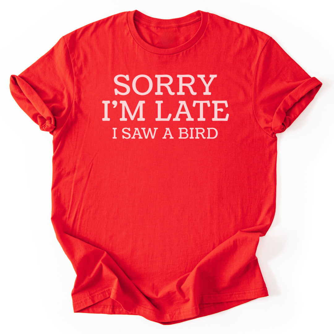 T-Shirt Red / S Birdwatcher's Excuse