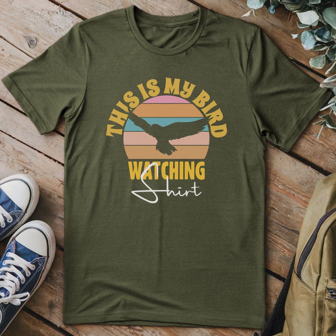 T-Shirt Military Green / S Birdwatchers Bliss