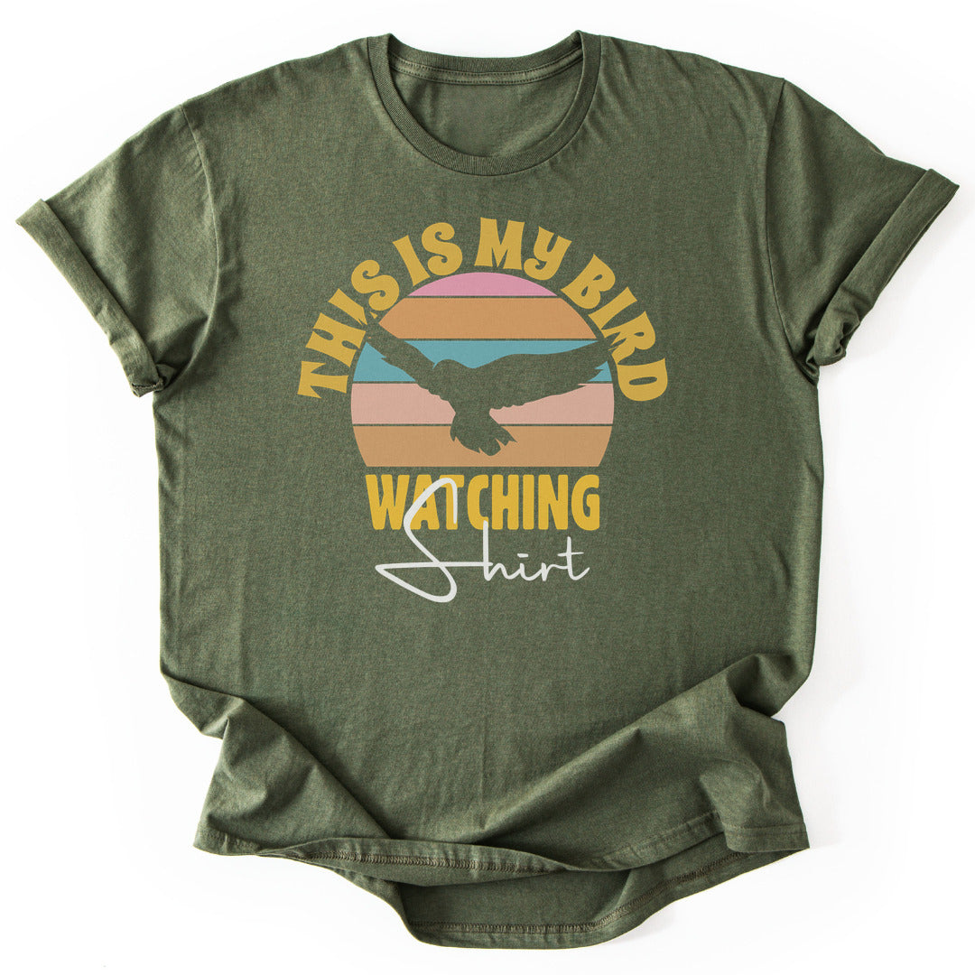 T-Shirt Military Green / S Birdwatchers Bliss