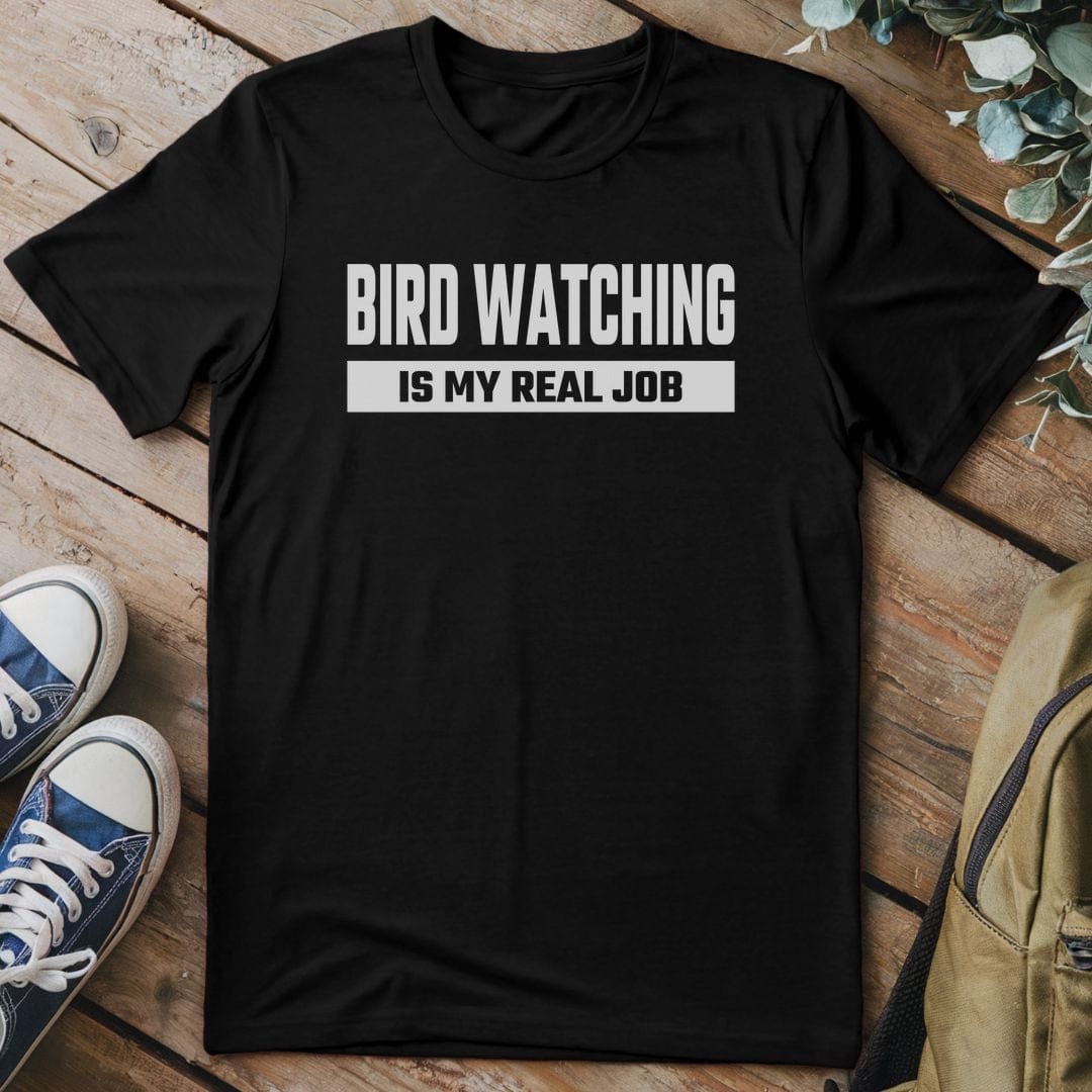 T-Shirt Black / S Feathered Focus