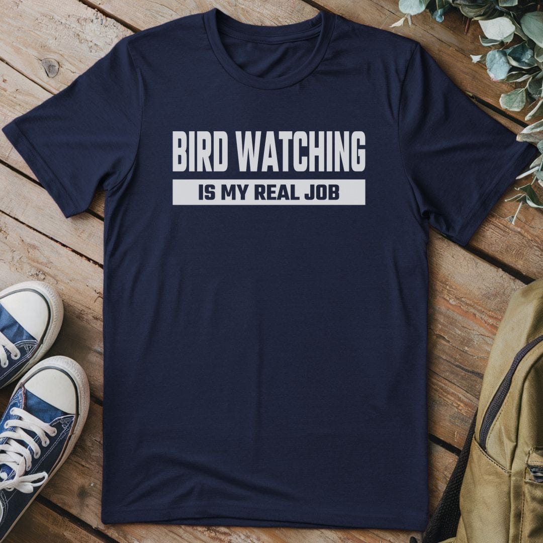 T-Shirt Navy / S Feathered Focus