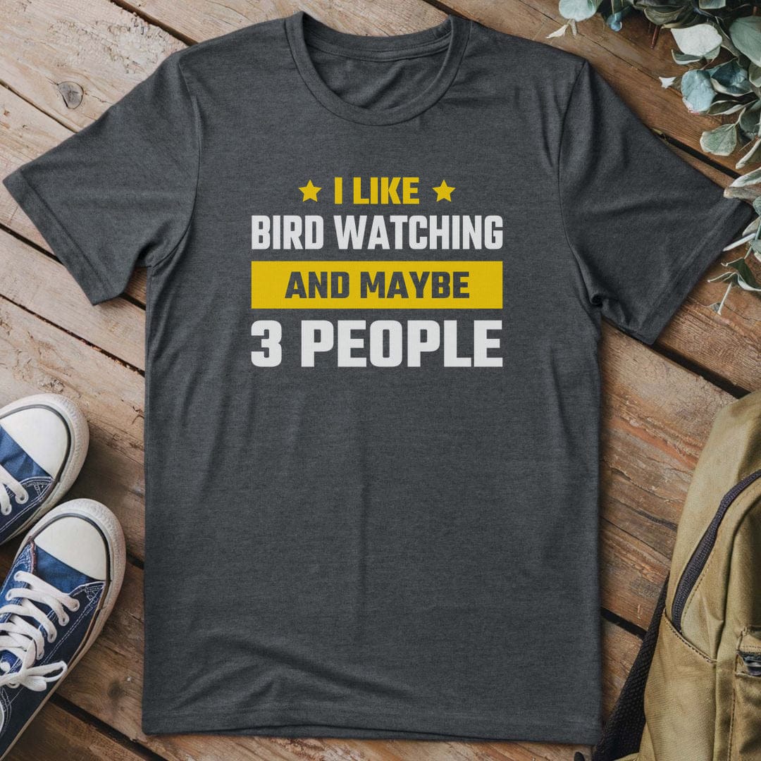 T-Shirt Dark Heather / S Avian Affection Trio