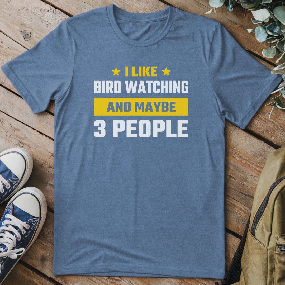 T-Shirt Heather Indigo / S Avian Affection Trio
