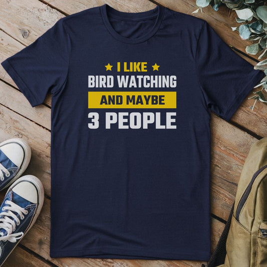 T-Shirt Navy / S Avian Affection Trio