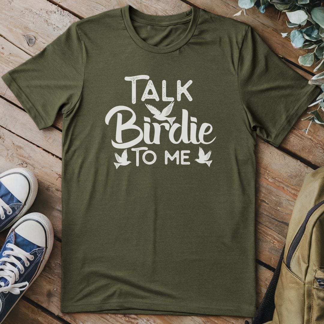 T-Shirt Military Green / S Chirp Charm