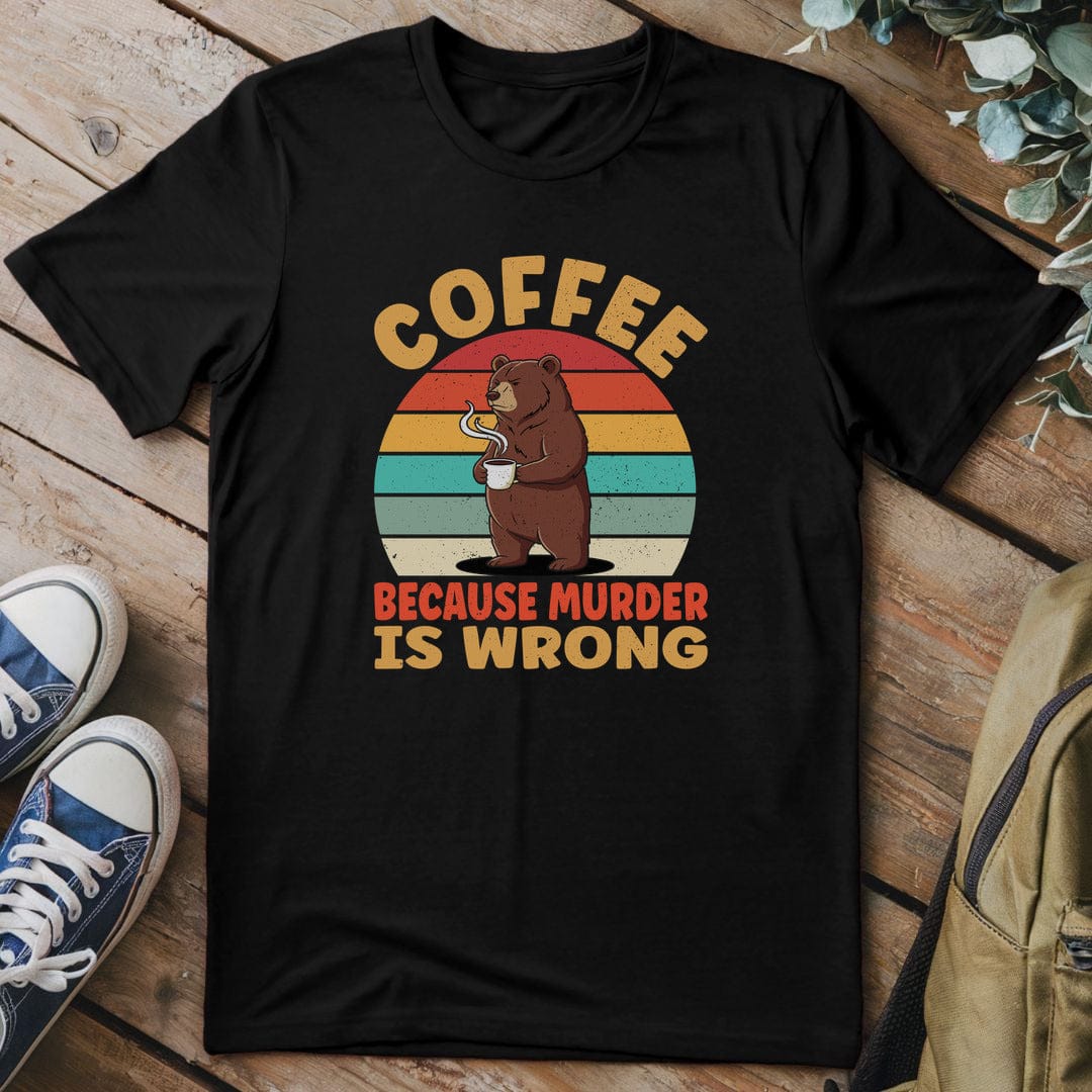 T-Shirt Black / S Bear Brew Humor