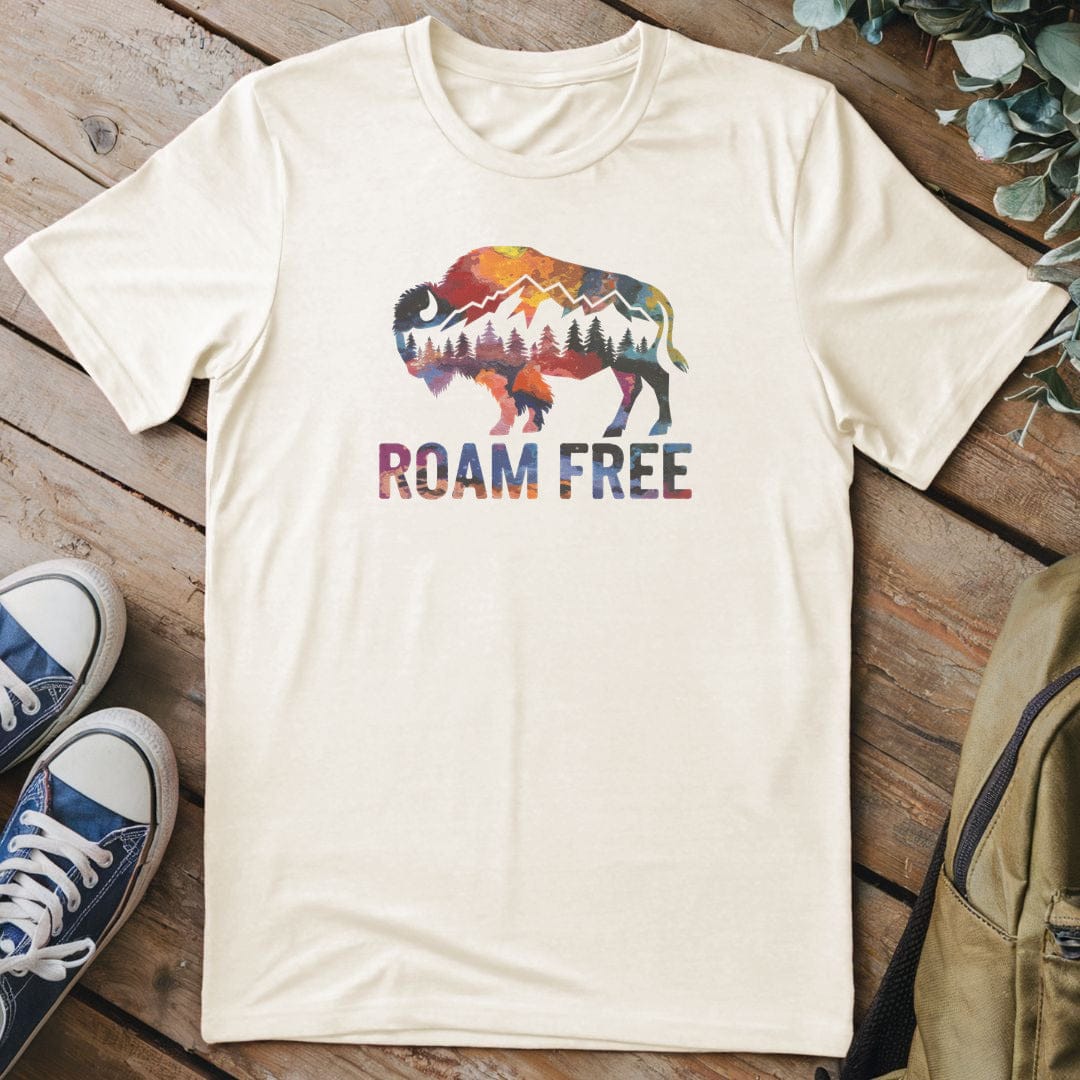 T-Shirt Natural / S Bison Odyssey
