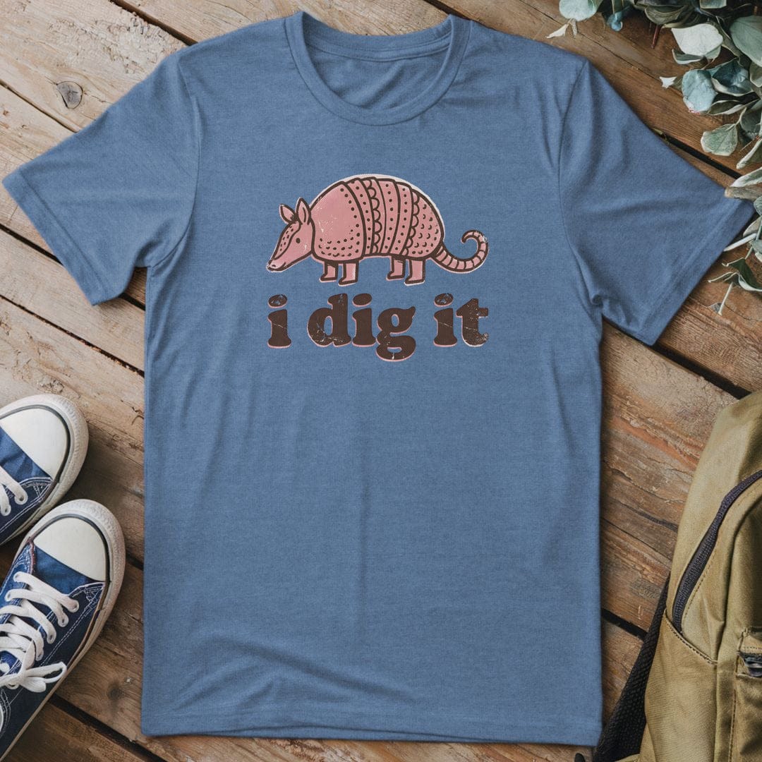 T-Shirt Heather Indigo / S Armadillo Groove