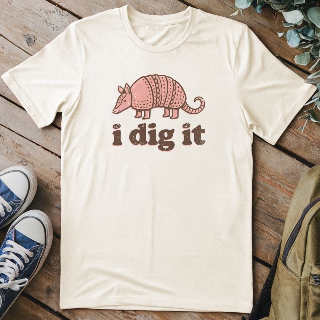 T-Shirt Natural / S Armadillo Groove