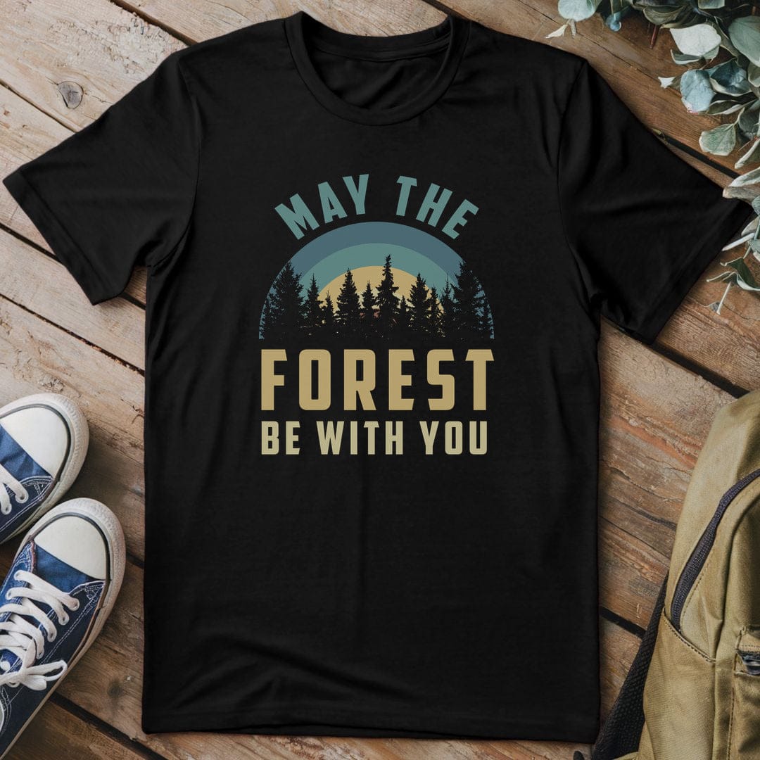 T-Shirt Black / S Woodland Aura