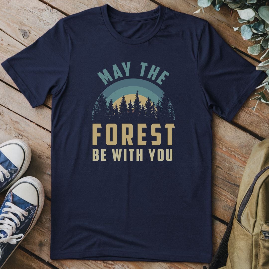 T-Shirt Navy / S Woodland Aura