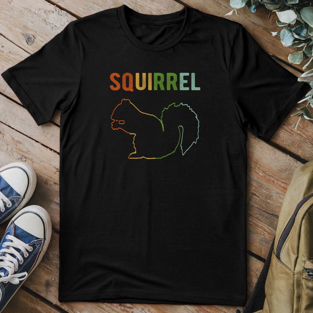 T-Shirt Black / S Nutty Gradient Play