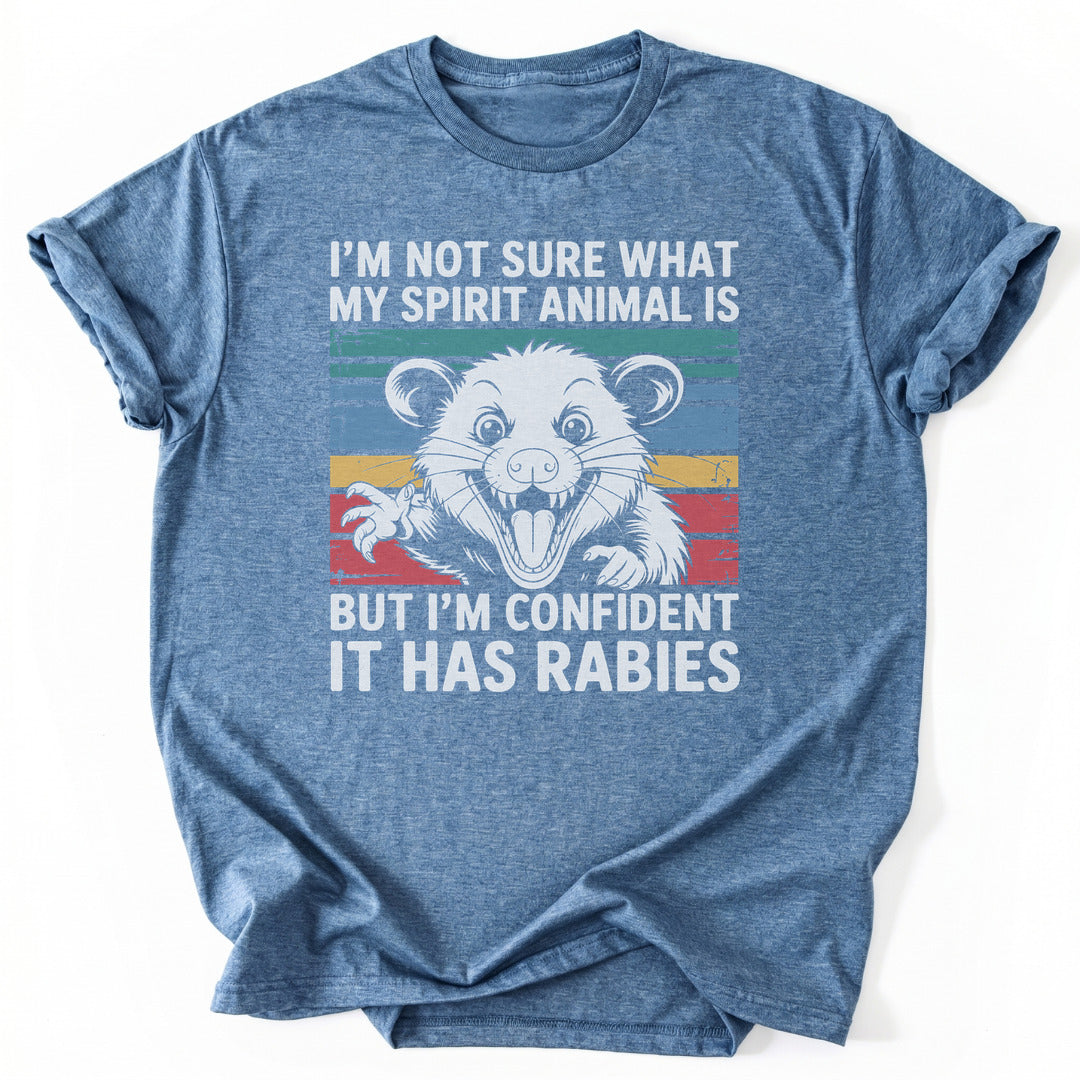 T-Shirt Heather Indigo / S Rabid Spirit Vibes