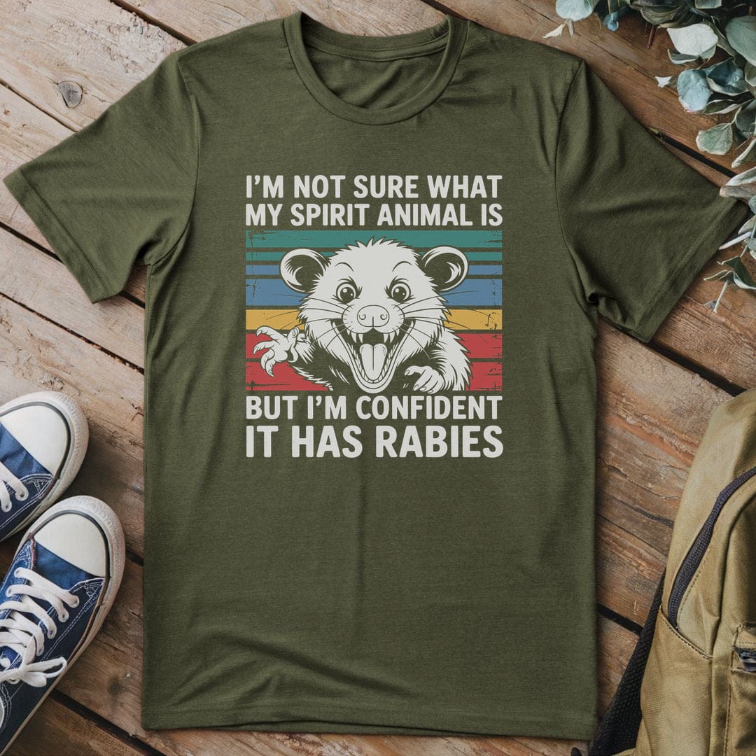 T-Shirt Military Green / S Rabid Spirit Vibes