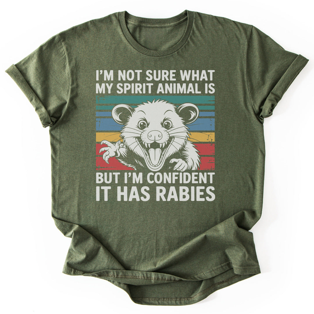 T-Shirt Military Green / S Rabid Spirit Vibes
