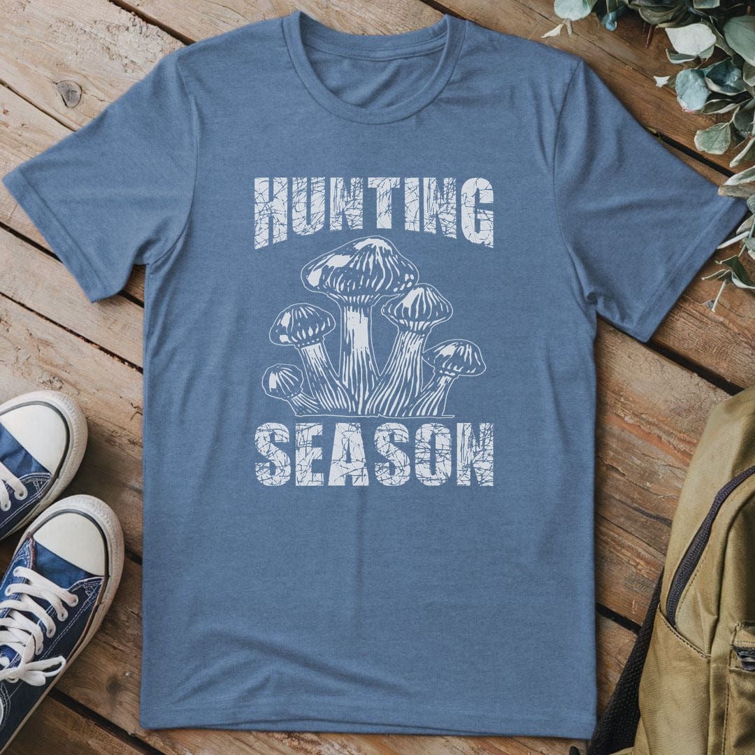 T-Shirt Heather Indigo / S Mushroom Chase