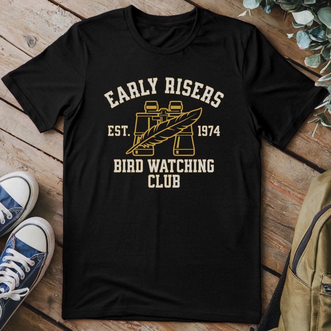 T-Shirt Black / S Bird Watching Club