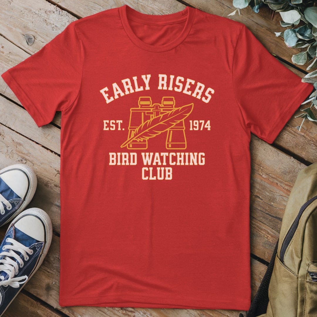 T-Shirt Red / S Bird Watching Club