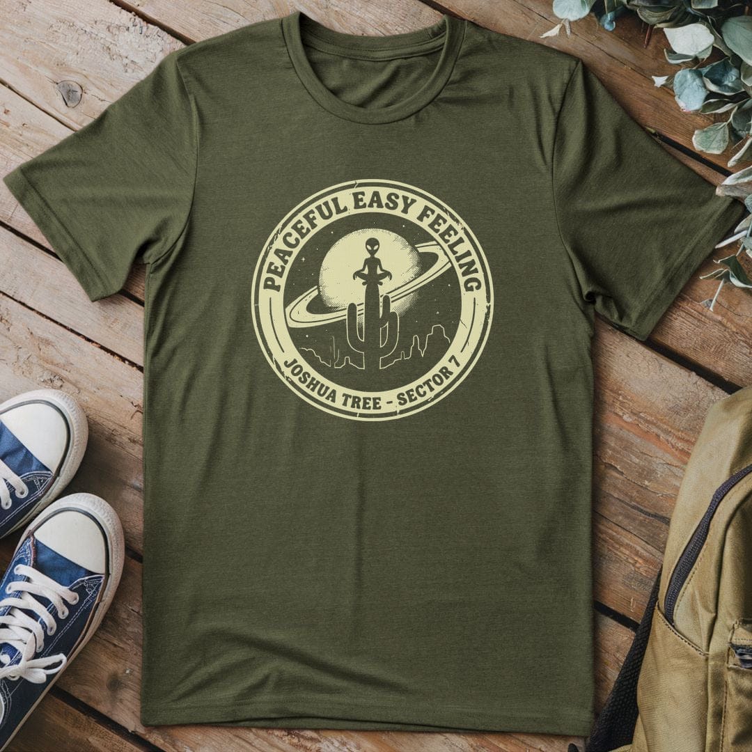 T-Shirt Military Green / S Galactic Zen Escape