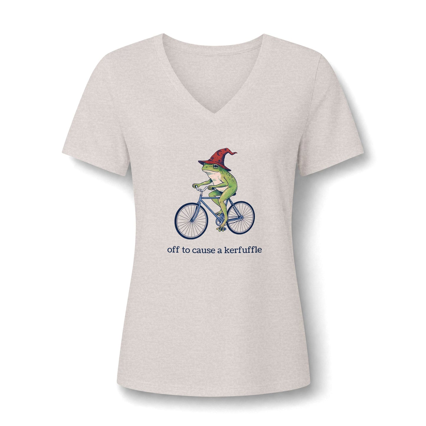 Frog Wizard Kerfuffle V-Neck