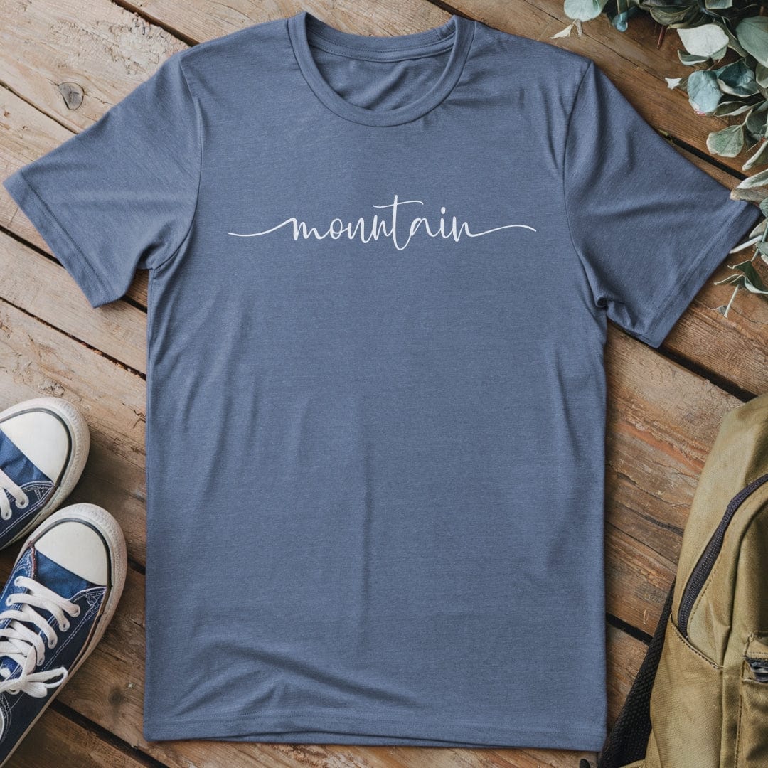 T-Shirt Heather Indigo / S Mountain T-Shirt
