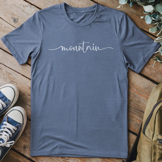 T-Shirt Heather Indigo / S Mountain T-Shirt