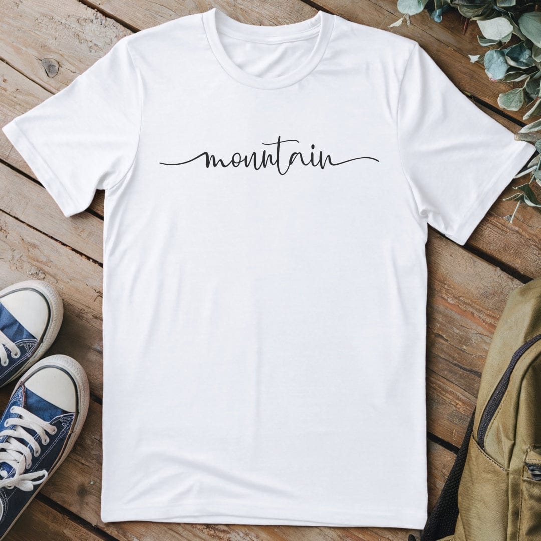 T-Shirt White / S Mountain T-Shirt