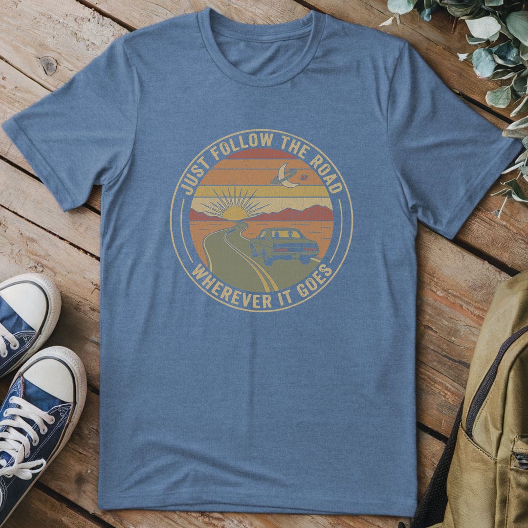 T-Shirt Heather Indigo / S Cosmic Journey