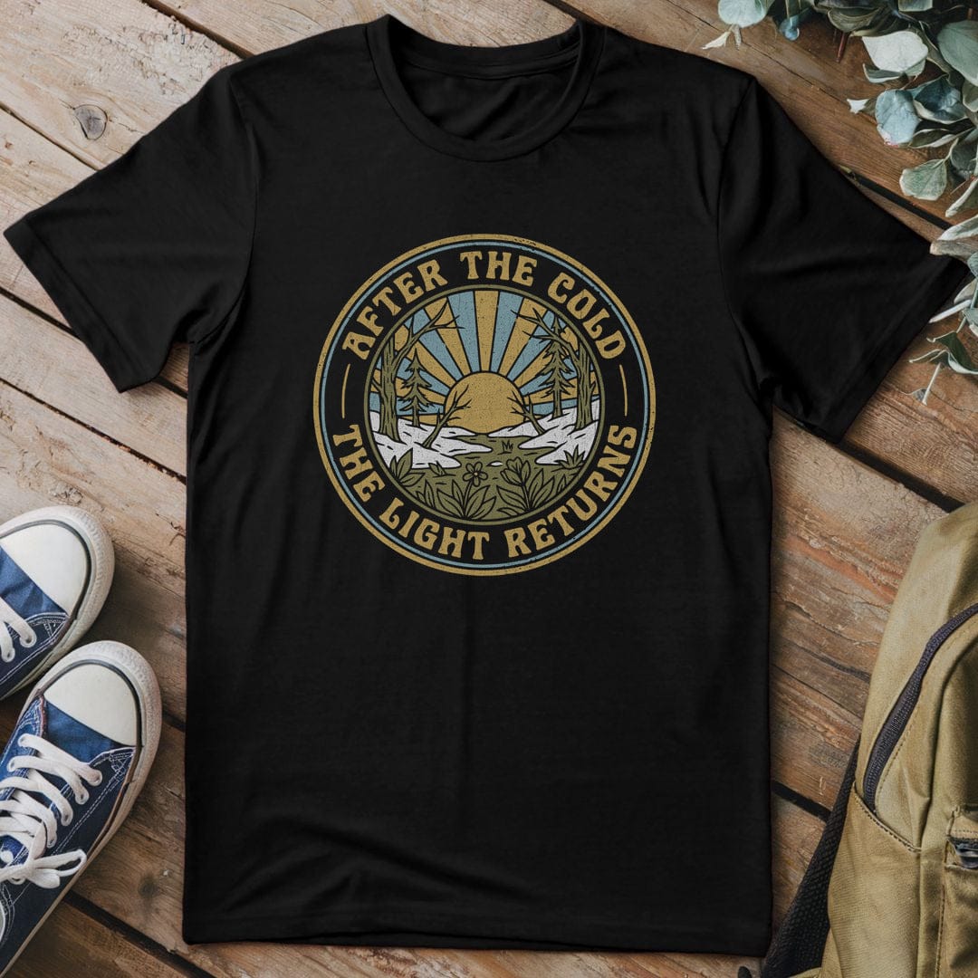 T-Shirt Black / S Winter Dawn