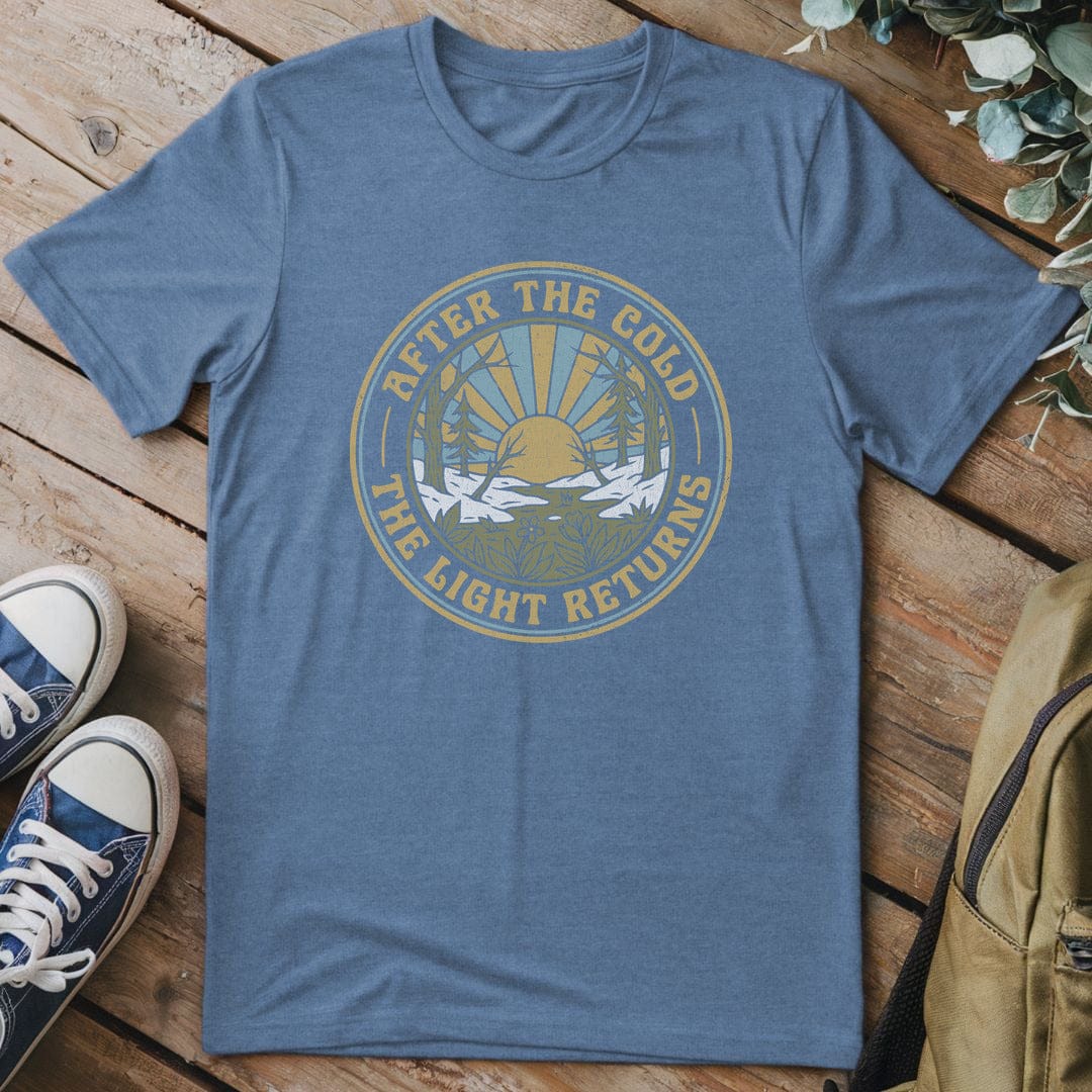 T-Shirt Heather Indigo / S Winter Dawn