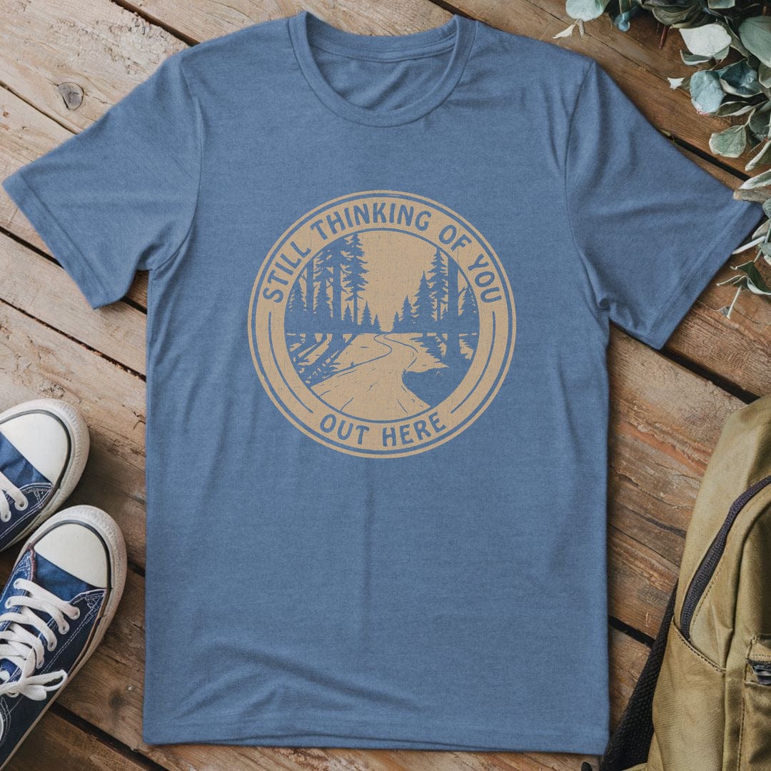 T-Shirt Heather Indigo / S Wilderness Thoughts
