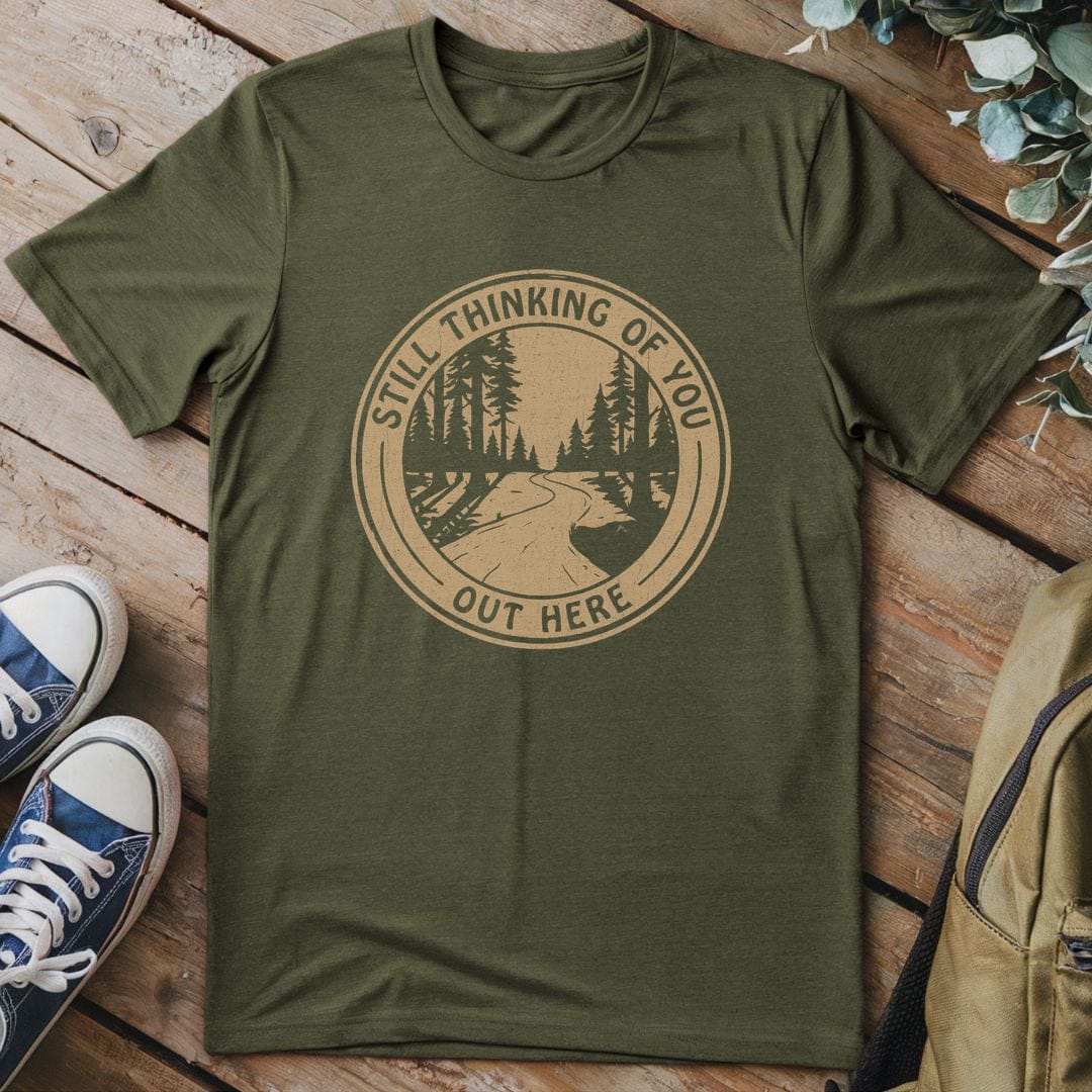 T-Shirt Military Green / S Wilderness Thoughts