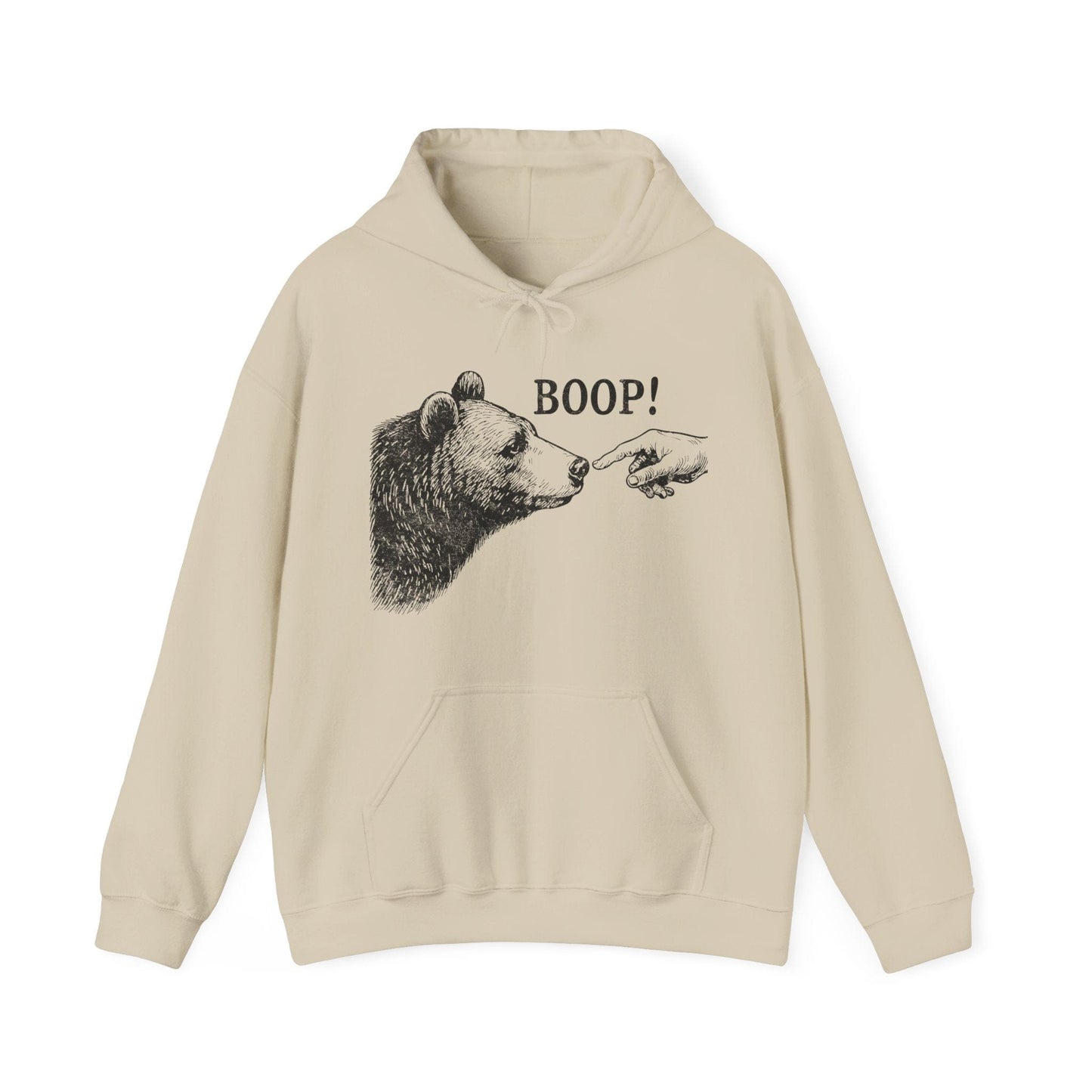 Hoodie Sand / S Boop Funny Hoodie