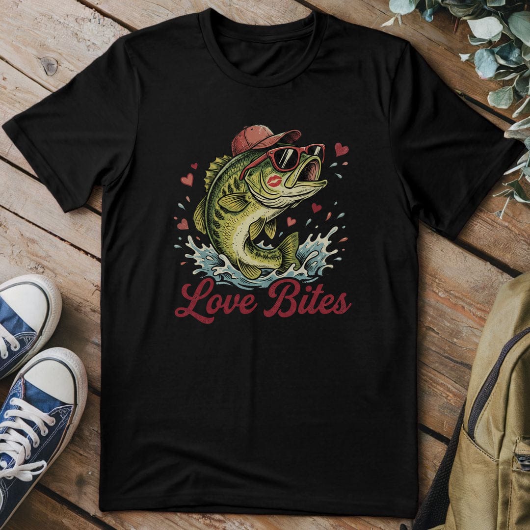 T-Shirt Black / S Splashing Romance