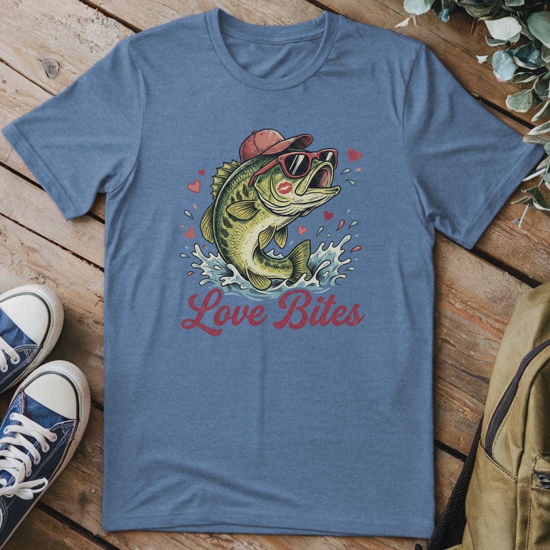 T-Shirt Heather Indigo / S Splashing Romance