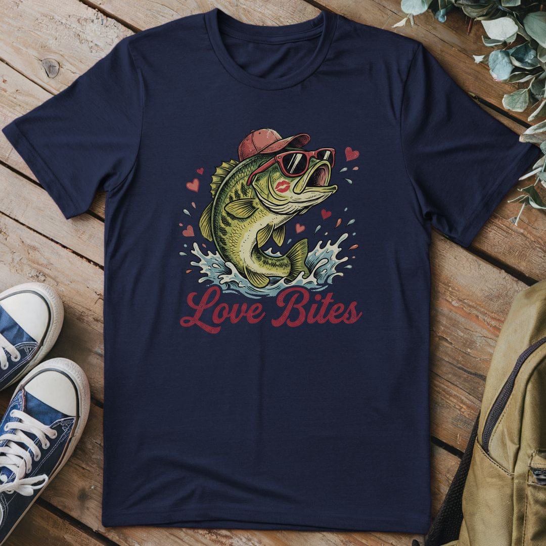 T-Shirt Navy / S Splashing Romance