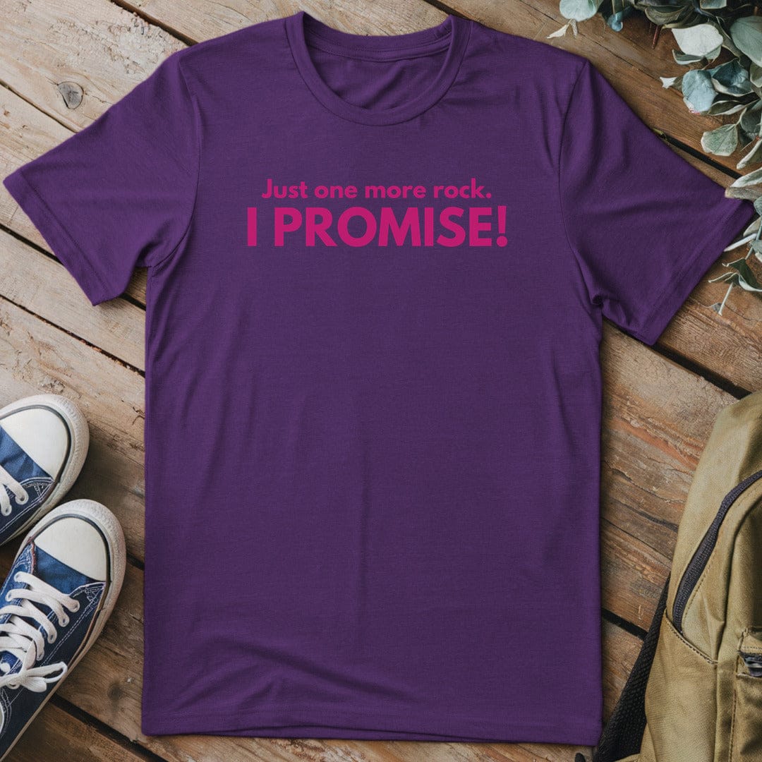 T-Shirt Purple / S Rock Promise