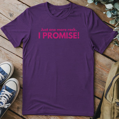 T-Shirt Purple / S Rock Promise