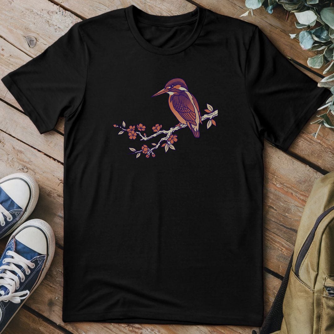 T-Shirt Black / S Perch Blossom Visions